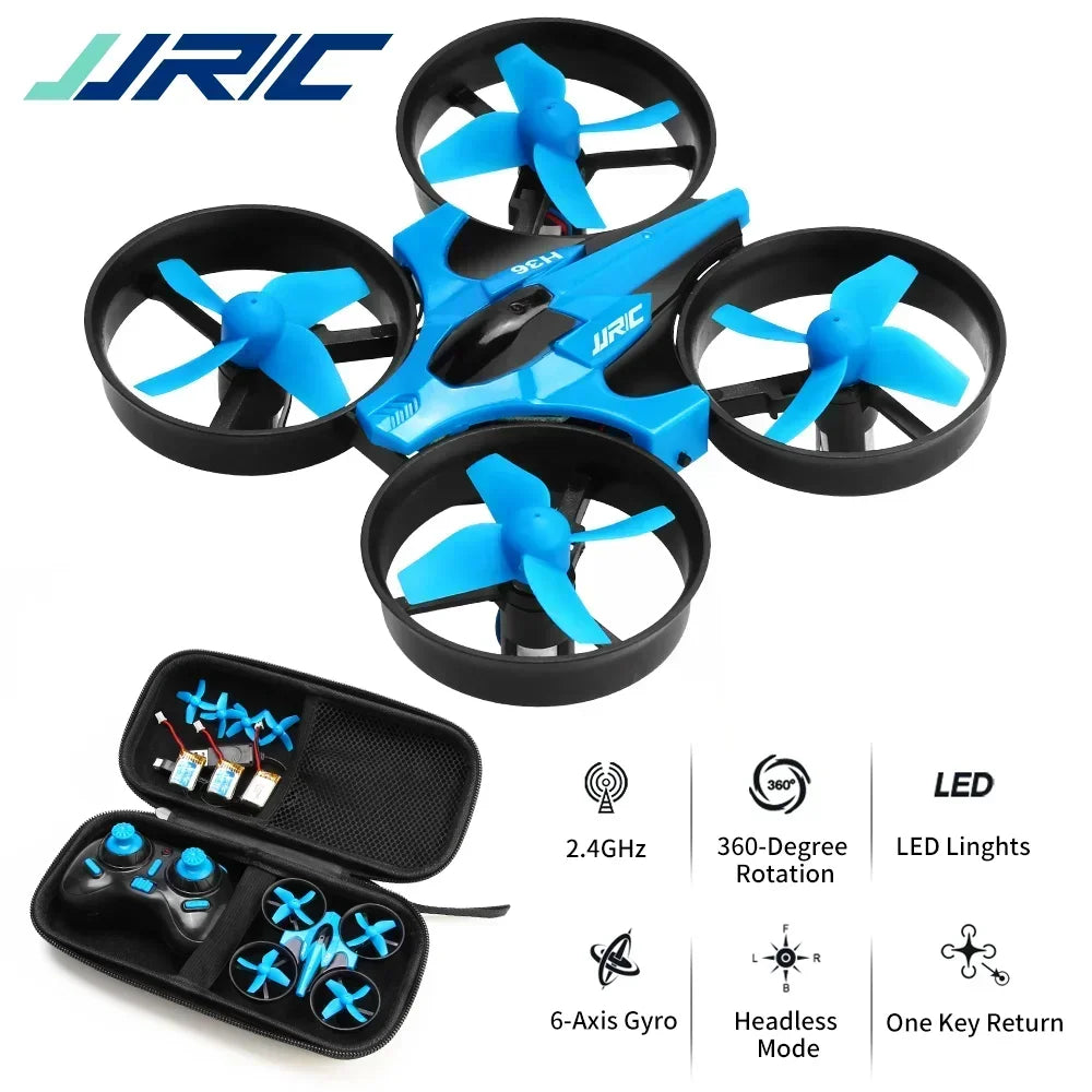 H36 Mini Rc Drone 4Ch 6-Axis Headless Mode Helicopter 360° Flip Remote Control Quadcopter Toy Mini Drone for Kids