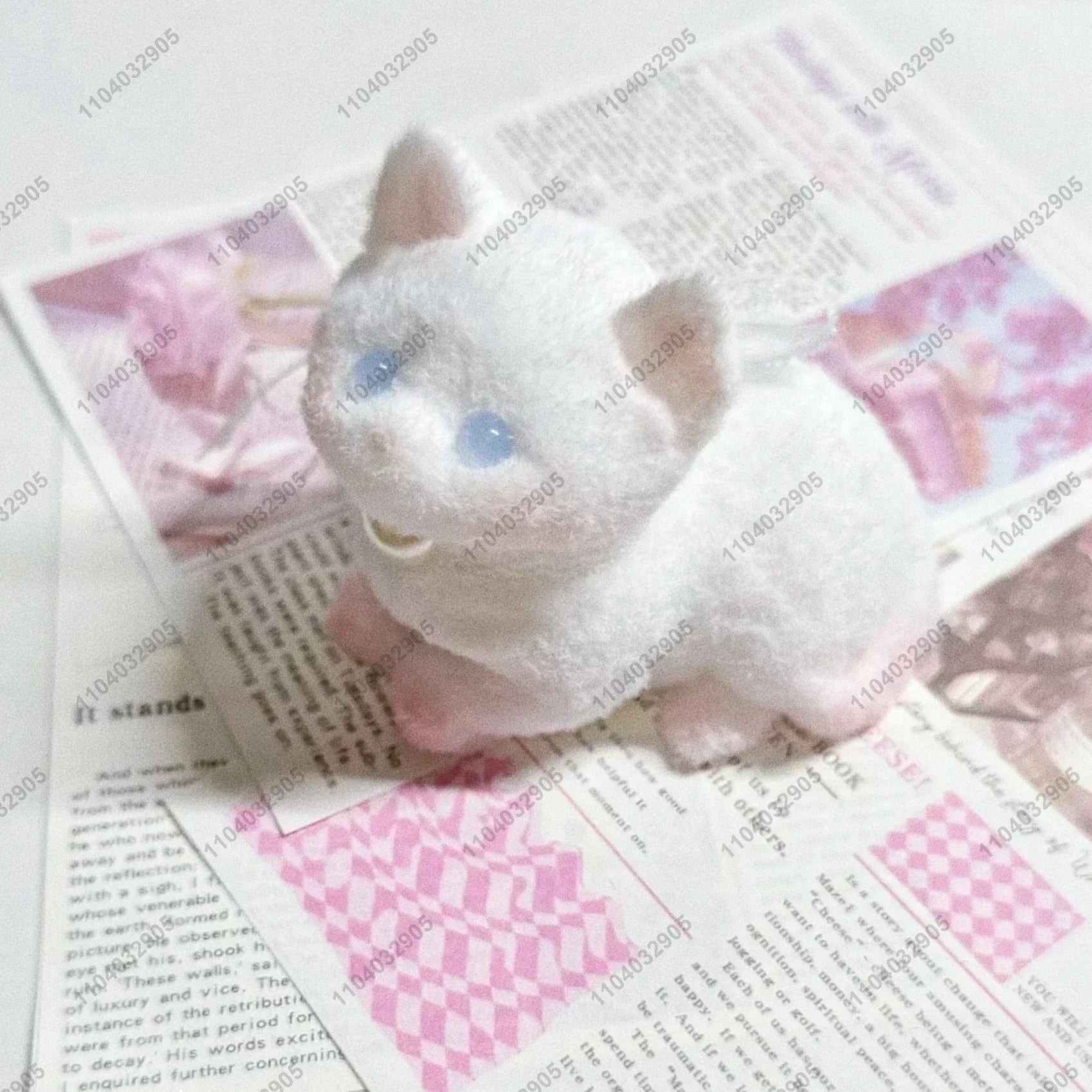 Kitty Taba Squishy Soft Cat Fidget Toy ASMR Cute Animal Squeeze Toy anti Stress Funny Toys for Children Christmas Party Gift