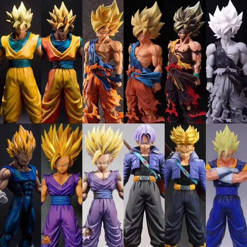 5-30Cm Dragon Ball Action Figure Mystery Box Son Goku Vegeta Trunks Frieza Anime Model Collection Periphery Toys for Kids Gift