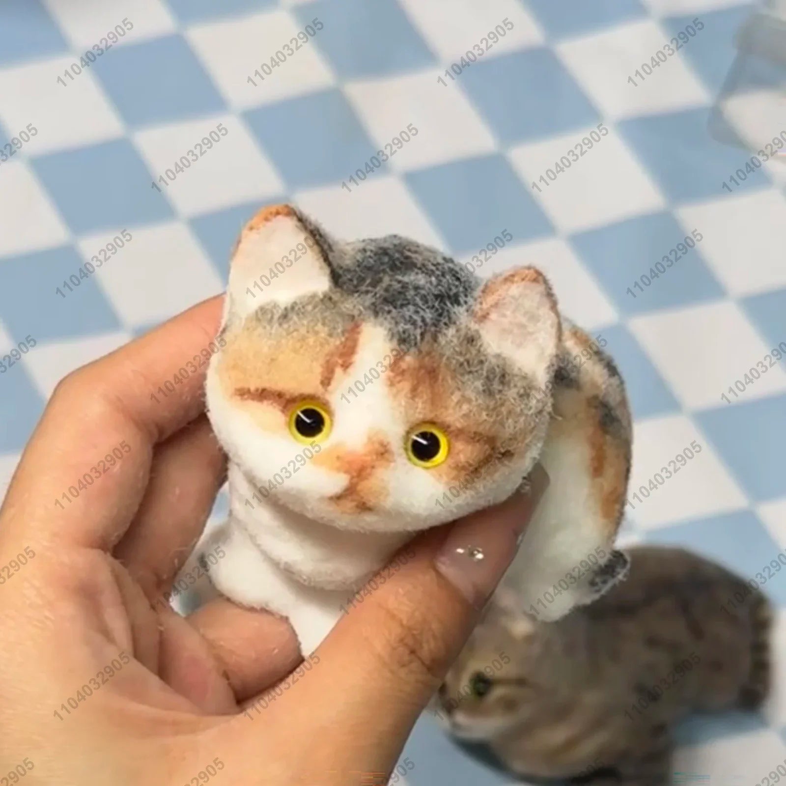 Kitty Taba Squishy Soft Cat Fidget Toy ASMR Cute Animal Squeeze Toy anti Stress Funny Toys for Children Christmas Party Gift