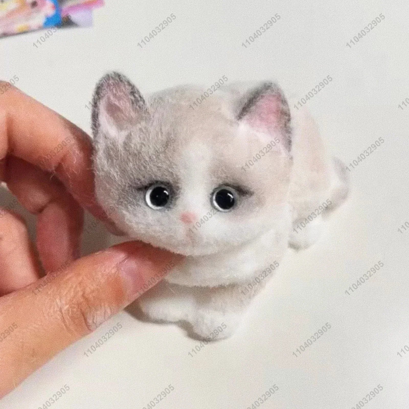Kitty Taba Squishy Soft Cat Fidget Toy ASMR Cute Animal Squeeze Toy anti Stress Funny Toys for Children Christmas Party Gift