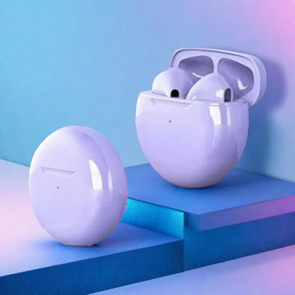Pro 6 TWS Bluetooth Earphones Wireless Bluetooth Headset Noise Cancelling Earbuds with Mic Pro6 Wireless Headphones