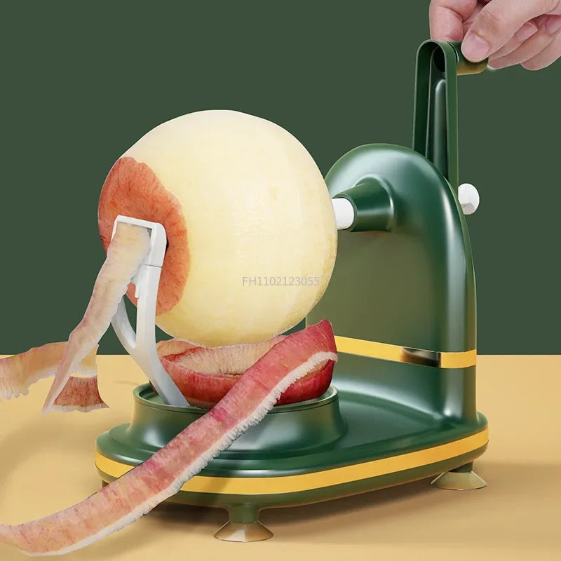Apple Peeler 3 in 1 Stainless Steel Core Slice Cutter Hand-Cranked Fruit Peeler Slicing Tools Kitchen Apple Slicer Corer Cutter