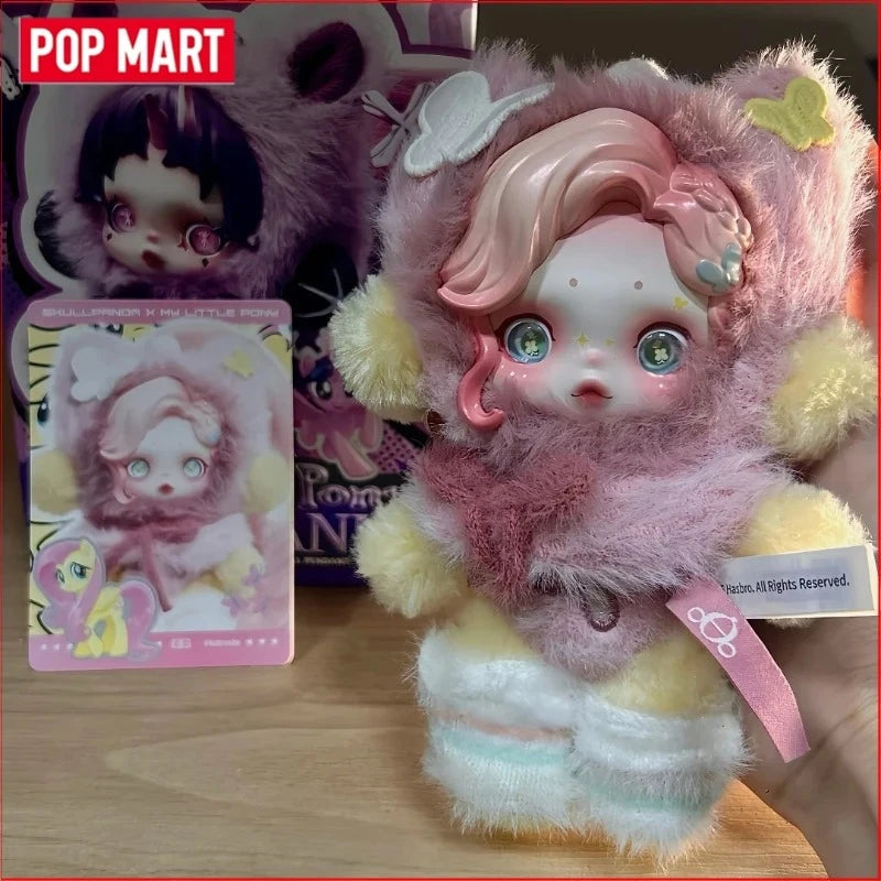 Genuine  SKULLPANDA X My Little Pony Horse Have a Good Run Series Plush Doll Pendant Mystery Box Genuine Blind Box Toys