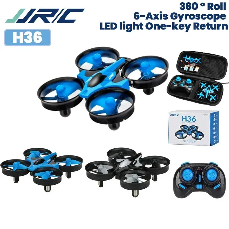 H36 Mini Rc Drone 4Ch 6-Axis Headless Mode Helicopter 360° Flip Remote Control Quadcopter Toy Mini Drone for Kids