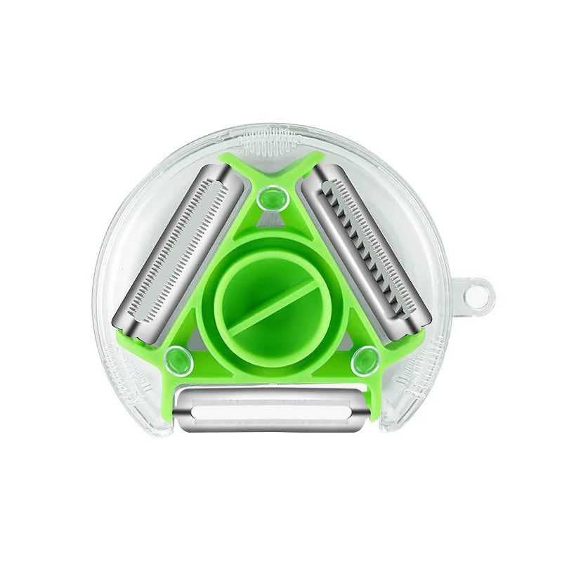 3In1 Multifunction Kitchen Tools Fruit and Vegetable Peeler Vegetable Shredding Tool Stainless Steel Blade Easy to Clean Replace