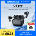 Q3 Pro Wireless Earbuds Active Noise Cancelling Bluetooth V6.0 Earphones with 4 Mic,13Mm Driver,Multipoint Connection