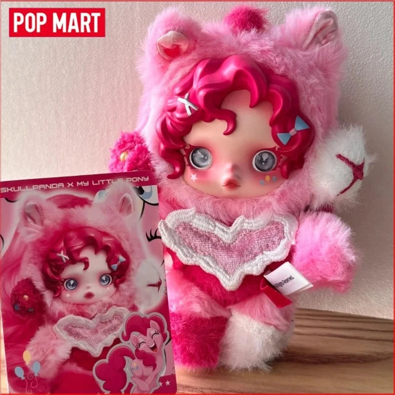 Genuine  SKULLPANDA X My Little Pony Horse Have a Good Run Series Plush Doll Pendant Mystery Box Genuine Blind Box Toys