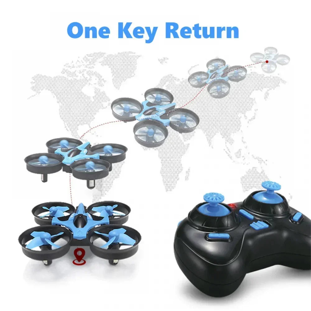 H36 Mini Rc Drone 4Ch 6-Axis Headless Mode Helicopter 360° Flip Remote Control Quadcopter Toy Mini Drone for Kids